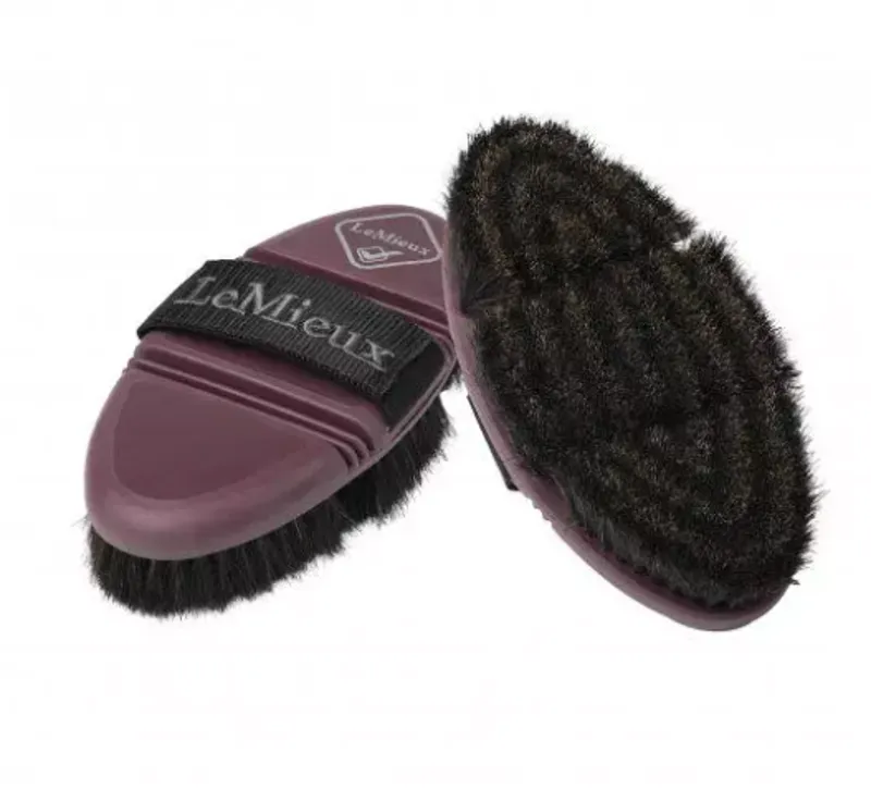 LeMieux Flexi Horse Hair Body Brush Rioja